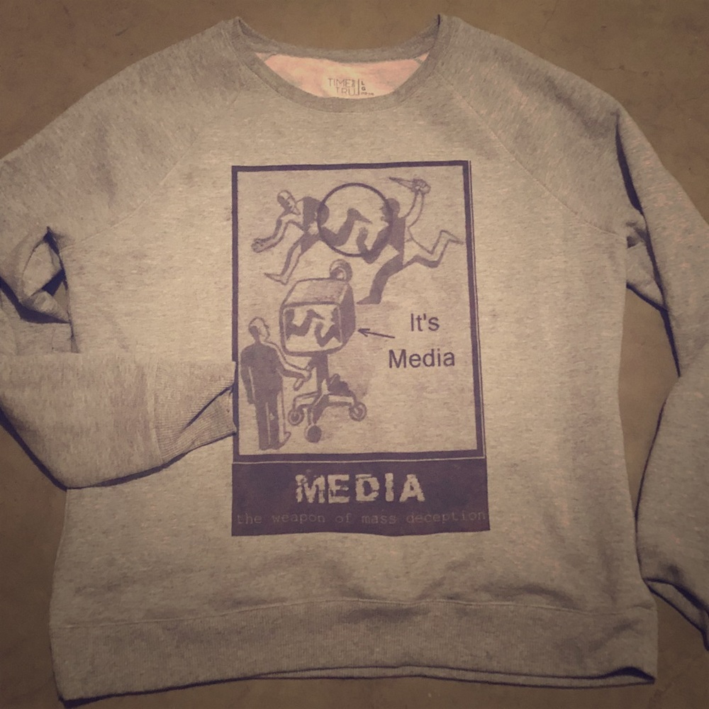 Weaponized Media sweatshirt
